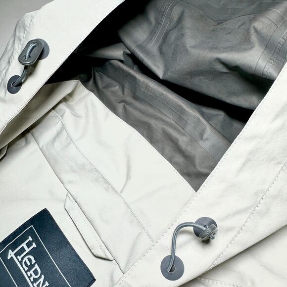 Herno Laminar Couture GORE-TEX Paclite A-Line Hooded Jacket IT44 US8 - Picture 6 of 16